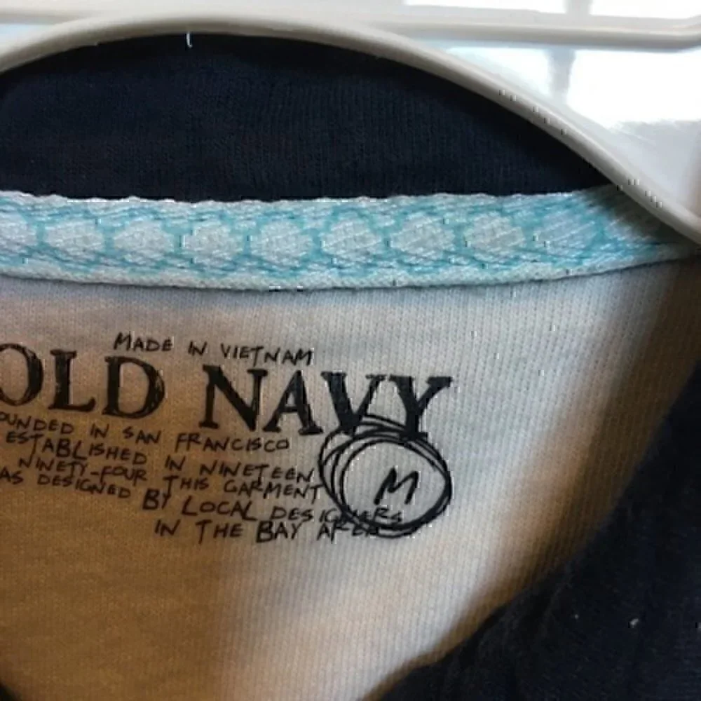Boys size medium Navy Old Navy polo shirt